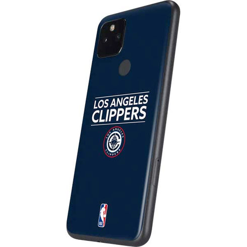 NBA Los Angeles Clippers Standard Blue Google Pixel 4a 5G Skin